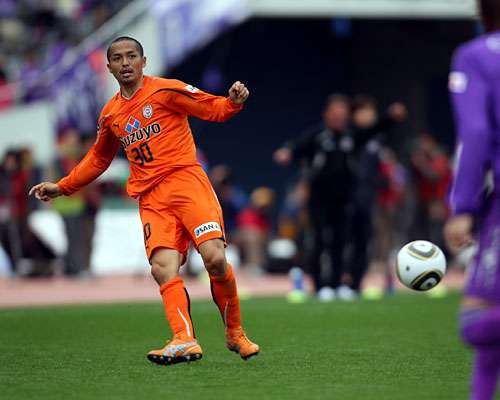 شينجي أونو في مباراة اليوم ضد فريق سانفريس هيروشيما