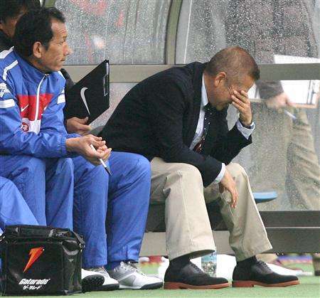 مدرب فريق يوكوهاما السيد كيمورا بعد نهاية المباراة