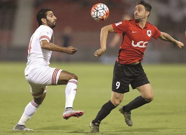 جانب من مباراة سابقة بين الفريقين