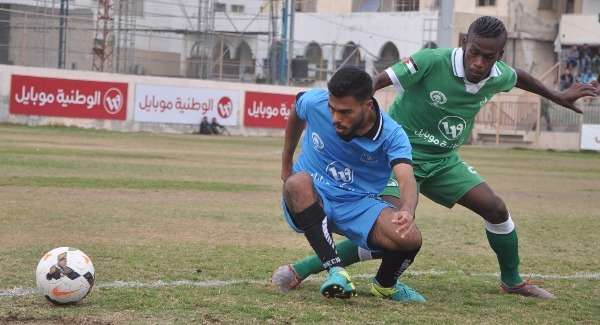 لقطة من المباراة