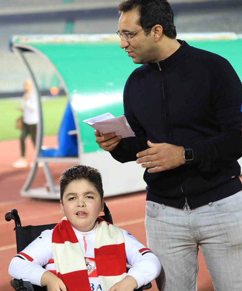أحمد مرتضى منصور والطفل