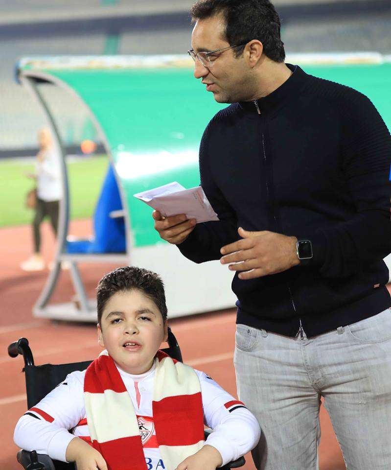 أحمد مرتضى منصور والطفل