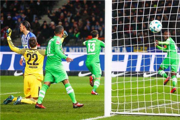 جانب من المباراة