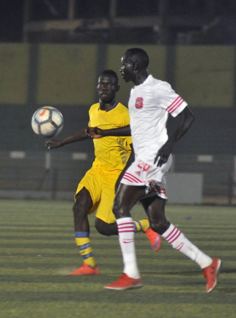 من مباراة الخرطوم مع الأمل