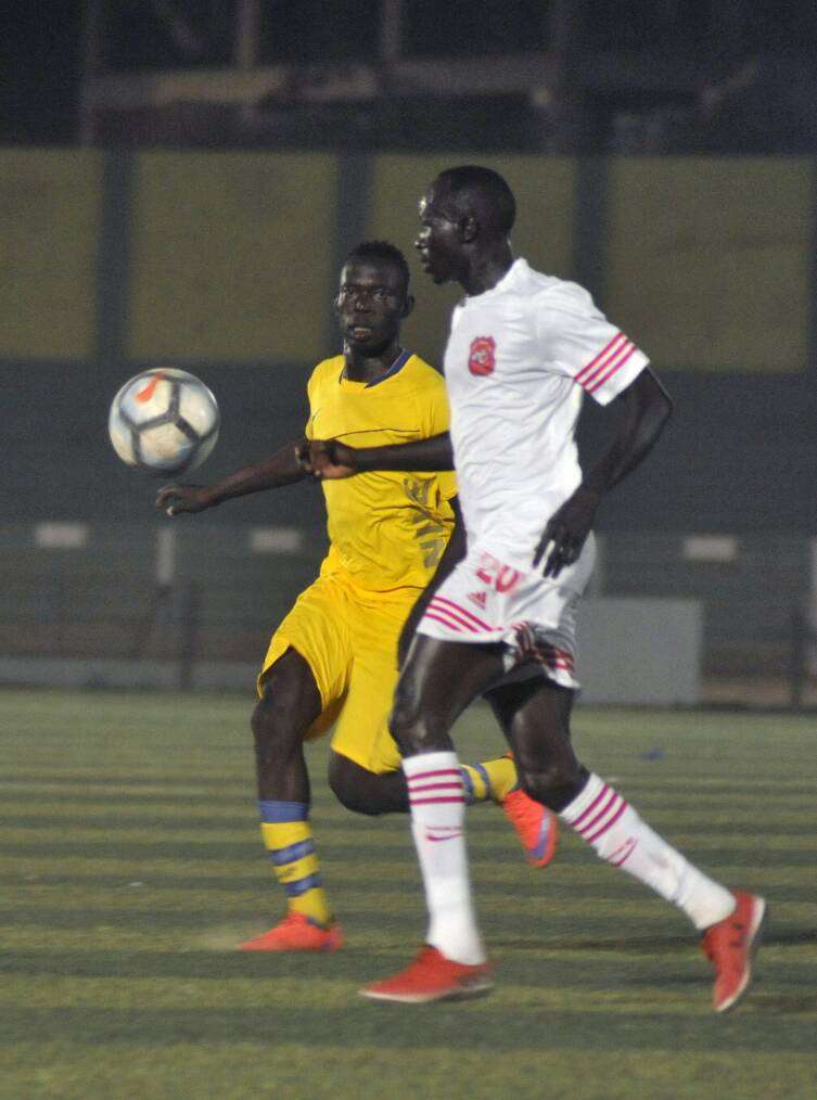 من مباراة الخرطوم مع الأمل