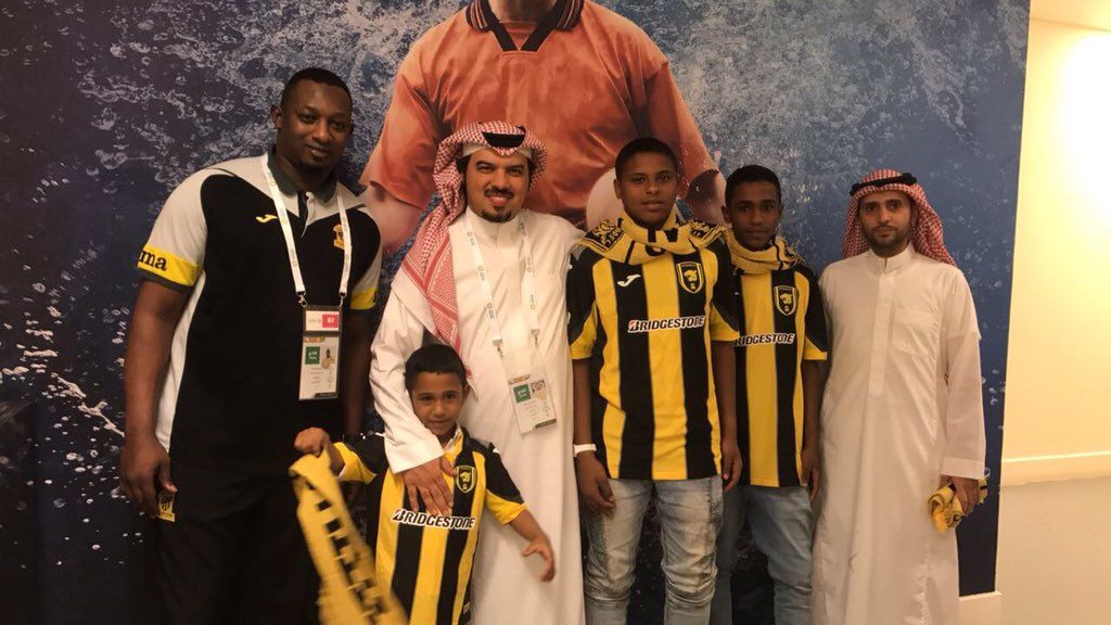 رئيس اتحاد جدة مع أبناء الخليوي