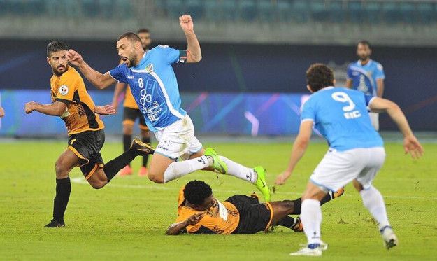 من لقاء القادسية والسالمية