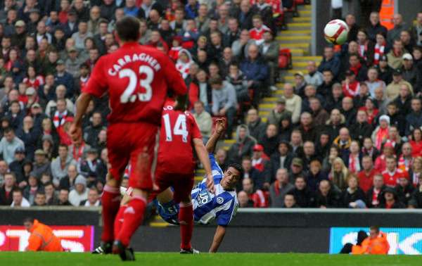 هدف عمرو زكي في شباك ليفربول