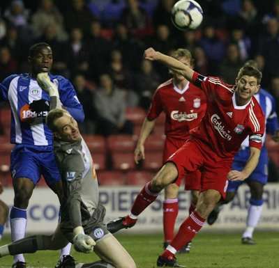 جيرارد لم يستطع فعل شئ لينقد ليفربول من الخسارة