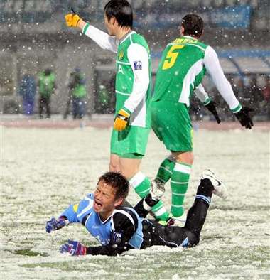 صورة من المباراة