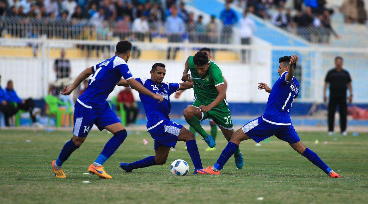 جانب من المباراة