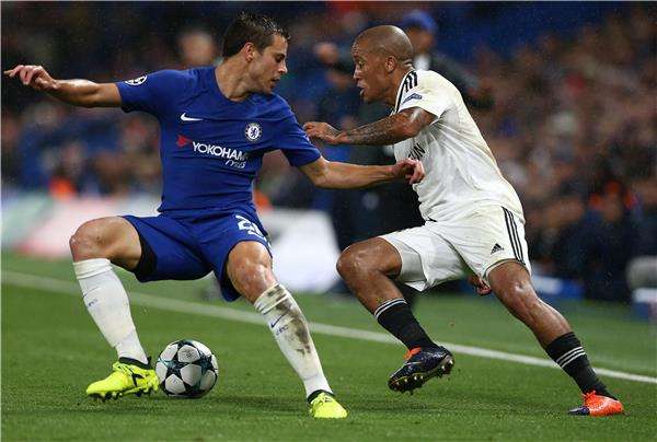 من لقاء الذهاب بين الفريقين