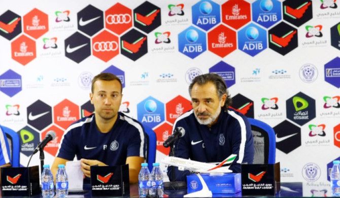 تشيزاري برانديلي من المؤتمر الصحفي