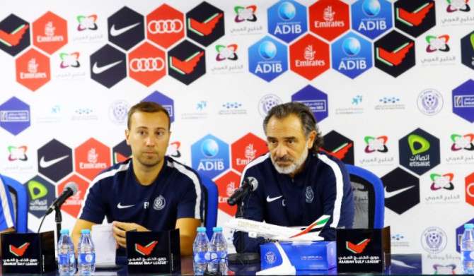 تشيزاري برانديلي من المؤتمر الصحفي