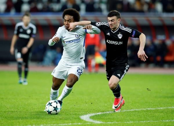 لقطة من المباراة