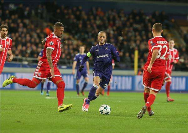 لقطة من المباراة