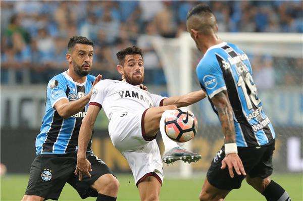 لقطة من المباراة