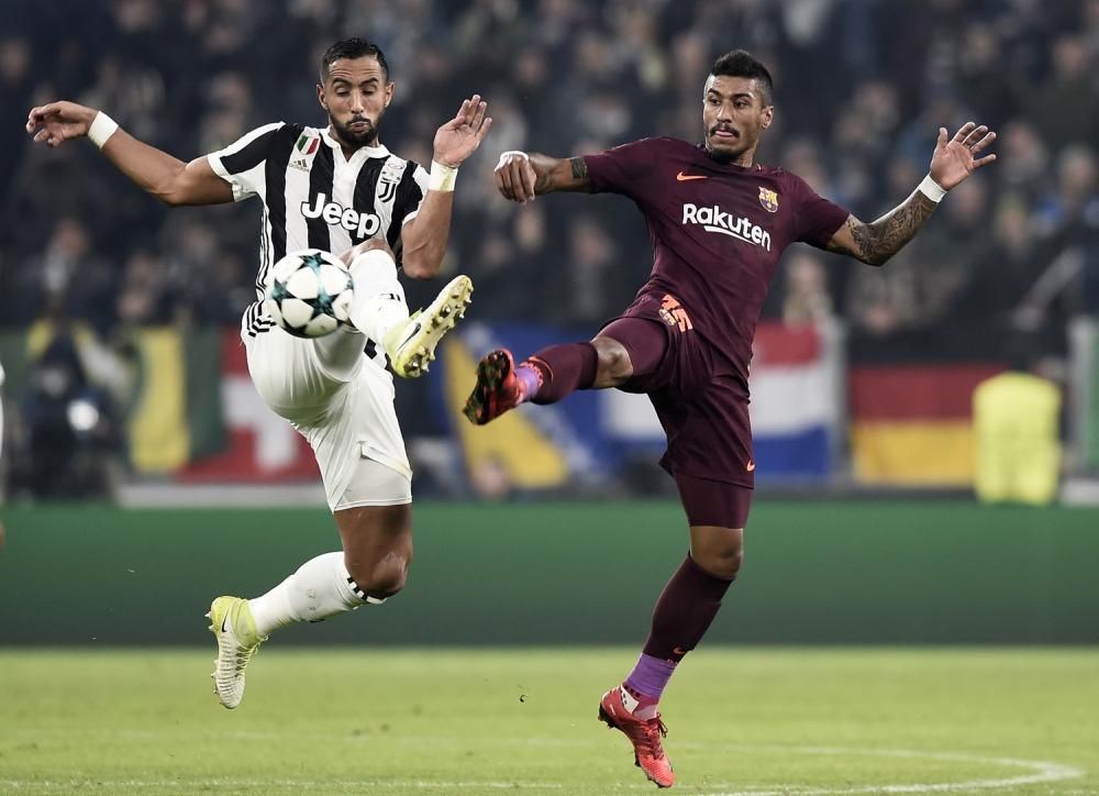 بنعطية مع باولينيو من مباراة الأمس