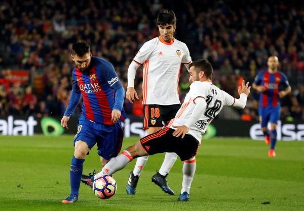من مواجهة سابقة لبرشلونة أمام فالنسيا