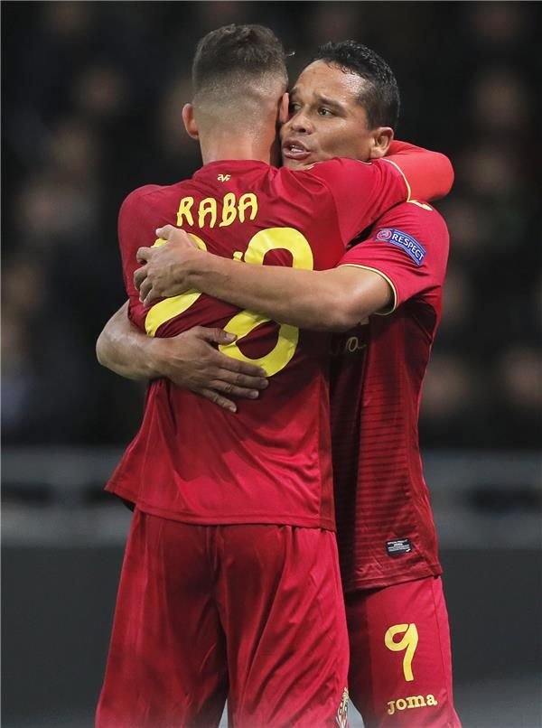 فرحة لاعبي فياريال