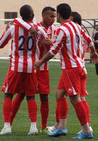 فرحة لاعبين شباب الاردن 