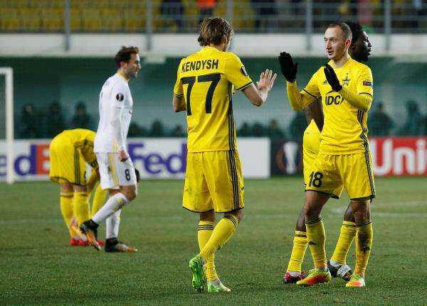 جانب من لقاء شيريف وزلين