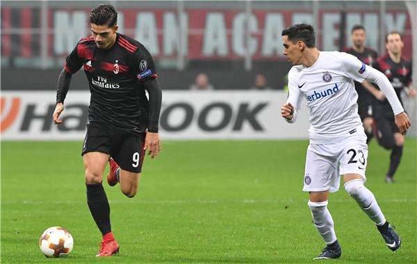 من مواجهة ميلان وأوستريا فيينا