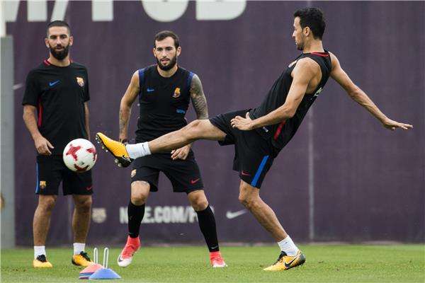 توران في تدريبات برشلونة - أرشيفية