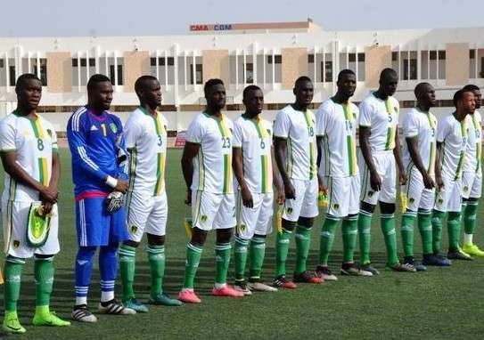 لاعبو منتخب موريتانيا