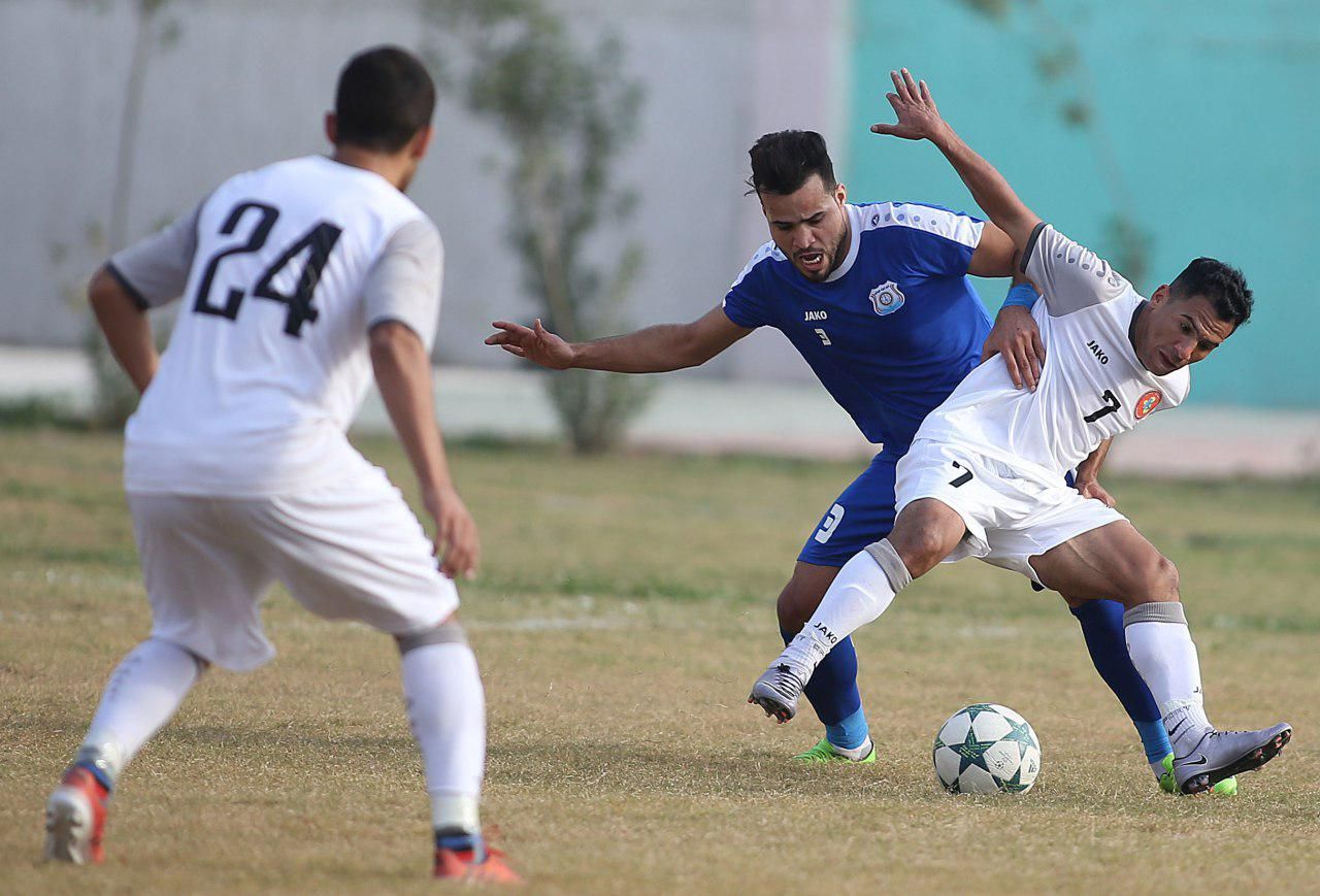 لقطة من المباراة