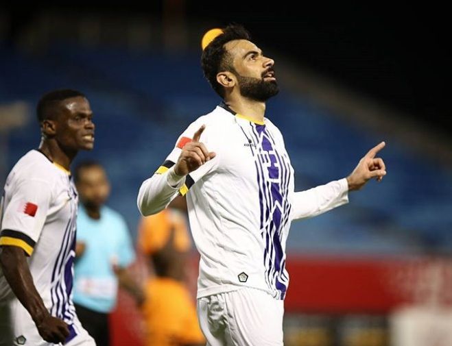 فرحة علي ميرزا بهدف التعادل