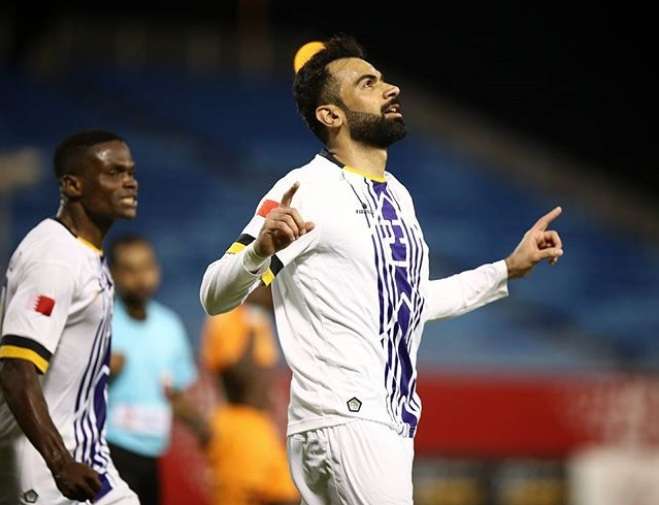 فرحة علي ميرزا بهدف التعادل