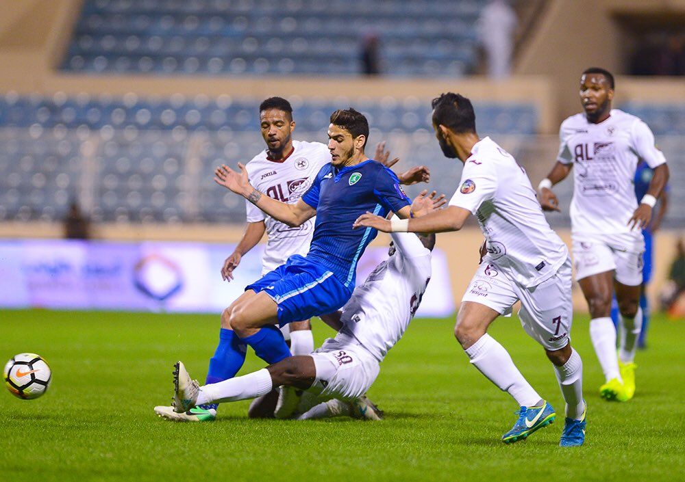 جانب من المباراة