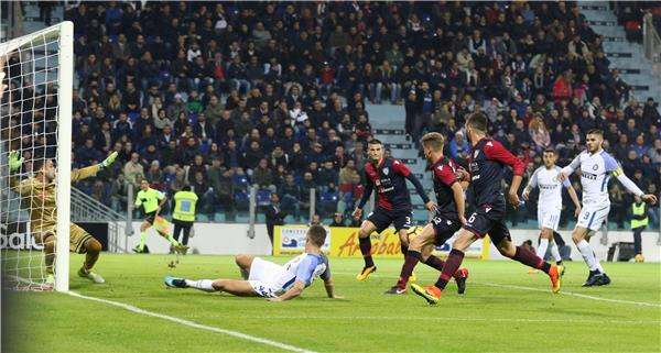 ماورو إيكاردي من مباراة كالياري