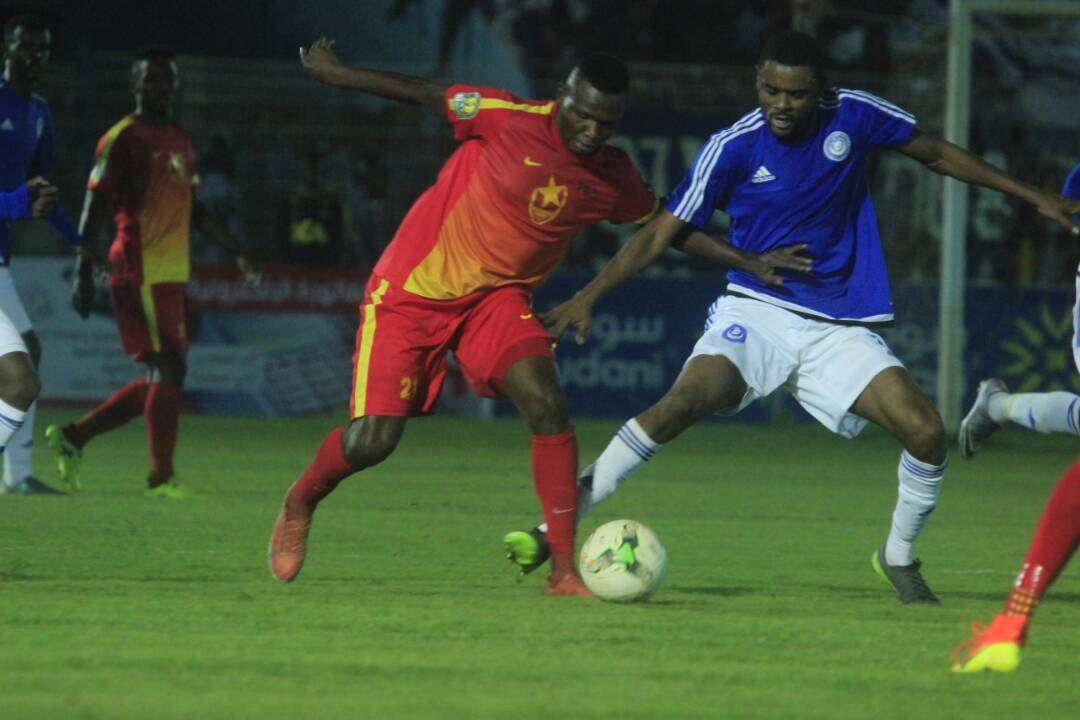 لقطة من المباراة