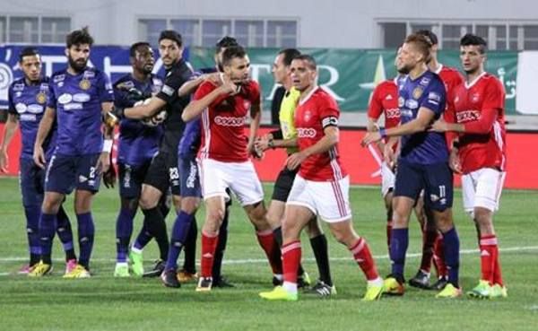 جانب من أحداث المباراة