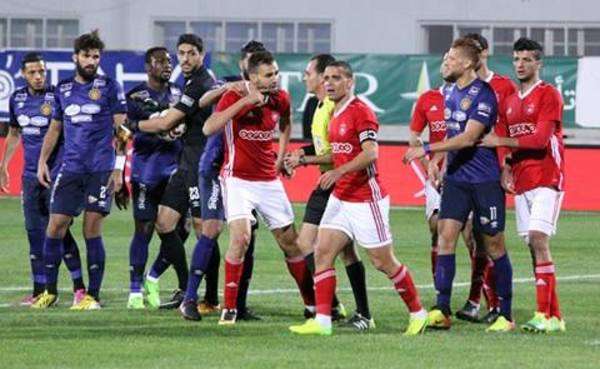 جانب من أحداث المباراة