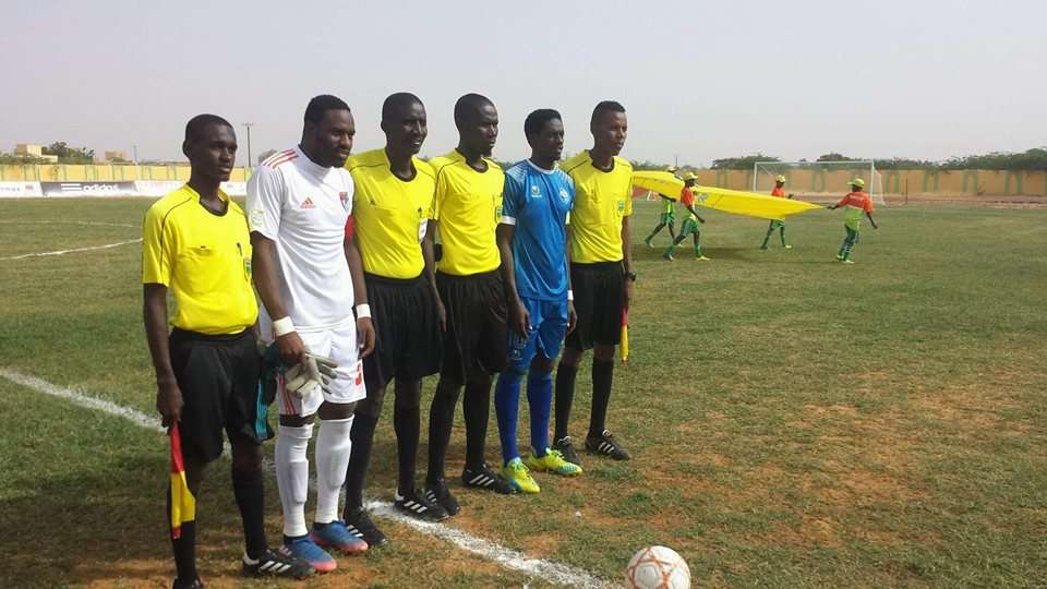 جانب من المباراة