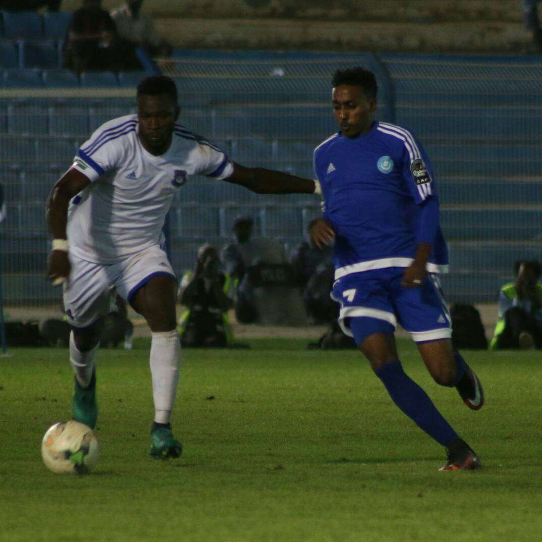 جانب من المباراة