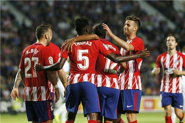 لاعبو أتلتيكو مدريد