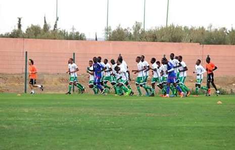 من استعدادات المنتخب المحلي الموريتاني