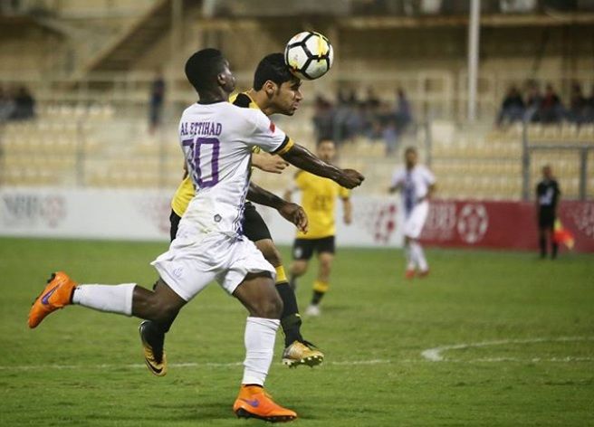 جانب من مباراة الأهلي والاتحاد