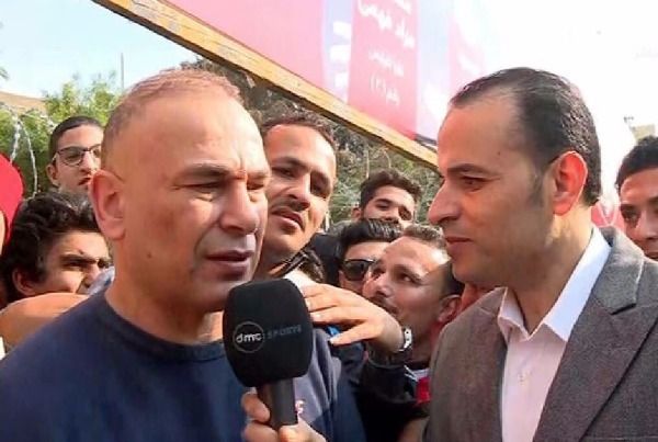 إبراهيم حسن فى انتخابات النادى الأهلي