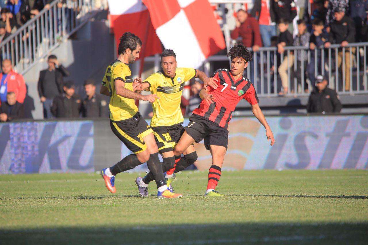 جانب من المباراة