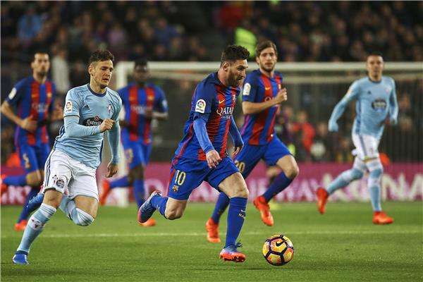 مواجهة سابقة بين برشلونة وسيلتا فيجو