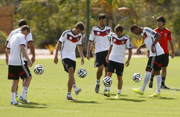 لاعبو منتخب ألمانيا