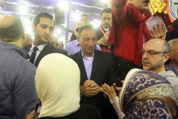 الخطيب خلال الانتخابات