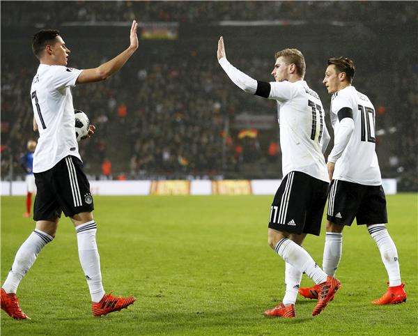 فيرنر مع منتخب ألمانيا