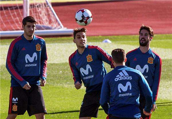 تدريبات منتخب إسبانيا