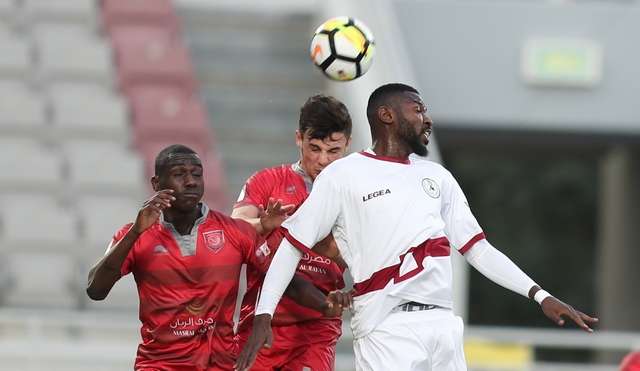 لقطة من المباراة